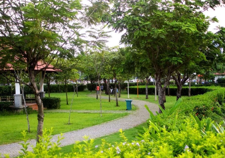 kontraktor taman landscape Lebak